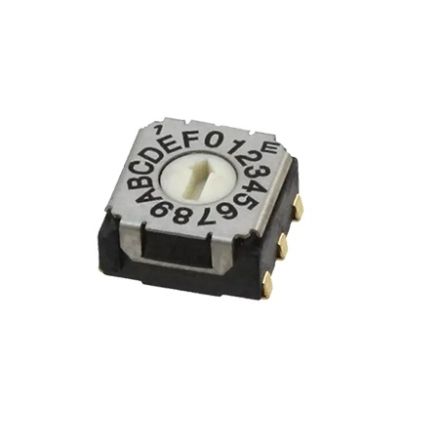 Nidec Components Rotary Coded DIP Switch [SH-7070TA]; 244-4295