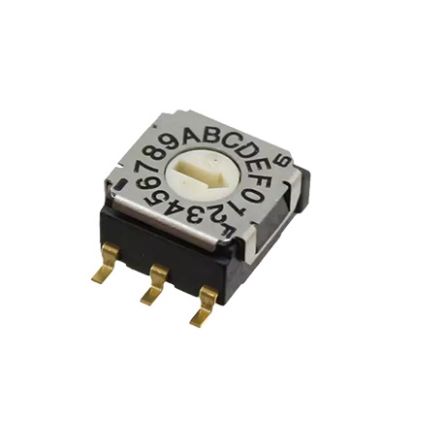 Nidec Components Rotary Coded DIP Switch [SH-7070TB]; 244-4297
