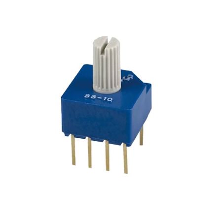 Nidec Components Rotary Coded DIP Switch [SS-10-23NP-L-E]; 244-4335