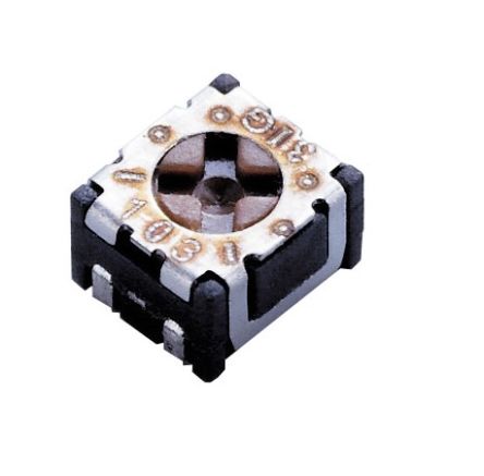 SMD Trimmer Potentiometer 0.1W Top Adjust Nidec Components [ST-2TA203]; 244-4347