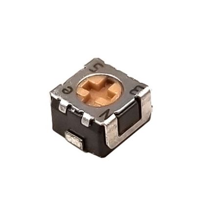 SMD Trimmer Potentiometer 0.125W Top Adjust Nidec Components [ST-32ETA101]; 244-4353