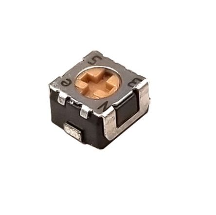 SMD Trimmer Potentiometer 0.125W Top Adjust Nidec Components [ST-32ETA103]; 244-4357