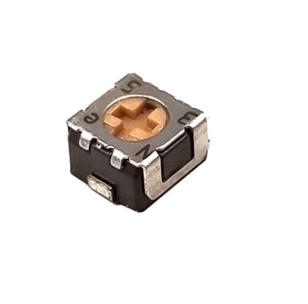 SMD Trimmer Potentiometer 0.125W Top Adjust Nidec Components [ST-32ETA201]; 244-4362