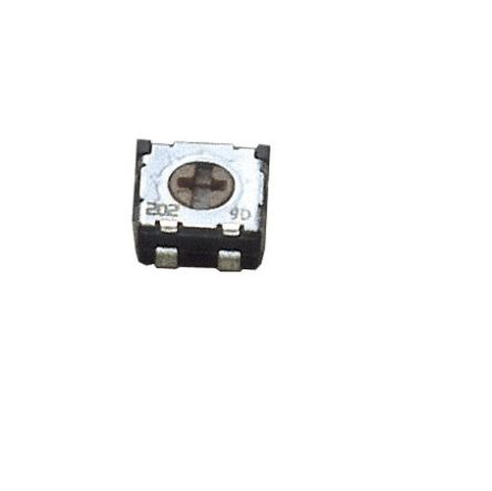 SMD Trimmer Potentiometer 0.25W Top Adjust Nidec Components [ST-4 2ETA202]; 244-4381