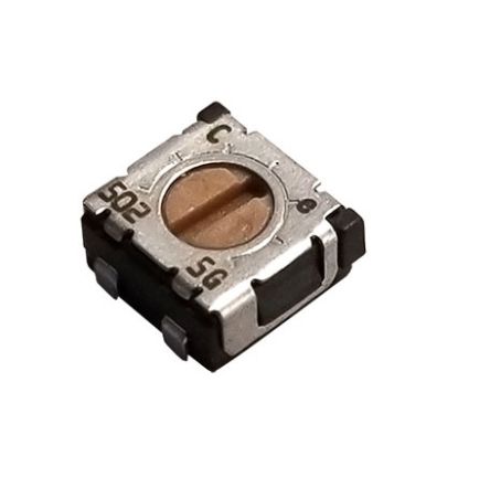 SMD Trimmer Potentiometer 0.25W Top Adjust Nidec Components [ST-4ETA102]; 244-4394