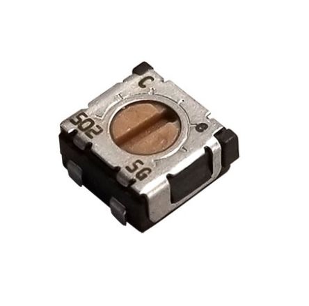SMD Trimmer Potentiometer 0.25W Top Adjust Nidec Components [ST-4ETA104]; 244-4400