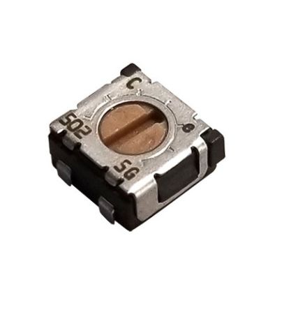 SMD Trimmer Potentiometer 0.25W Top Adjust Nidec Components [ST-4ETA503]; 244-4416