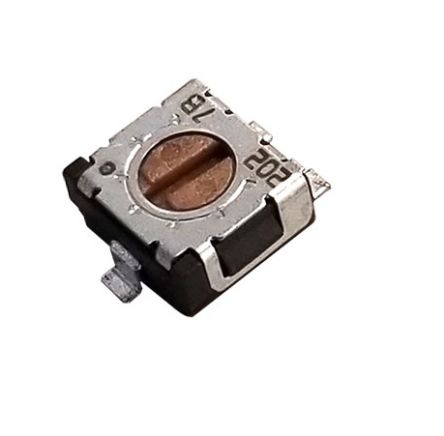 SMD Trimmer Potentiometer 0.25W Top Adjust Nidec Components [ST-4ETB104]; 244-4429