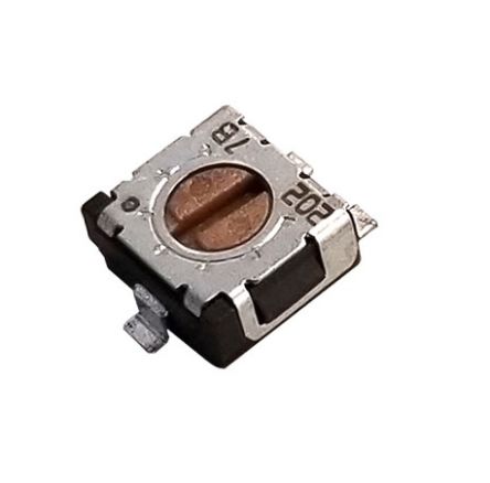 SMD Trimmer Potentiometer 0.25W Top Adjust Nidec Components [ST-4ETB201]; 244-4432