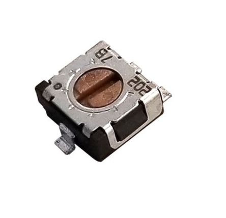 SMD Trimmer Potentiometer 0.25W Top Adjust Nidec Components [ST-4ETB202]; 244-4433