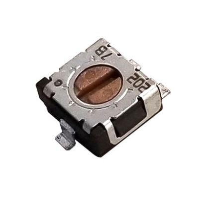 SMD Trimmer Potentiometer 0.25W Top Adjust Nidec Components [ST-4ETB203]; 244-4435