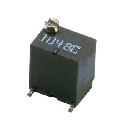 SMD Trimmer Potentiometer 0.25W Top Adjust Nidec Components [ST-5ETW102]; 244-4443