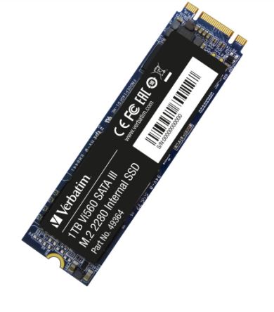 Verbatim M.2 1 TB Internal SSD [49364]; 244-4576