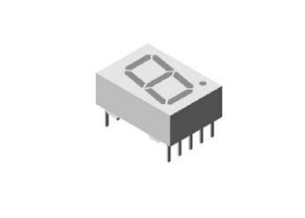 TDSR1360-IK Vishay 7-Segment LED Display, Red [TDSR1360-IK]; 244-4760