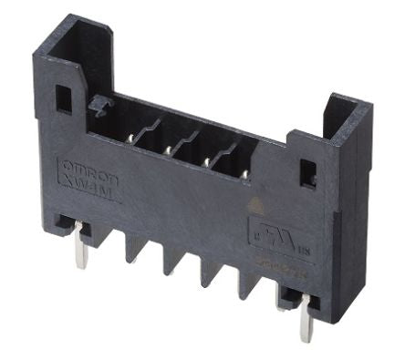 Omron, 3.5mm Pitch, 5 Way, Pluggable Terminal Block, Header, Through Hole, XW4M-05D1-V1DS [XW4M-05D1-V1DS]; 244-8494