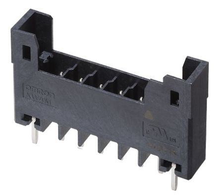 Omron, 3.5mm Pitch, 6 Way, Pluggable Terminal Block, Header, Through Hole, XW4M-06D1-V1DS [XW4M-06D1-V1DS]; 244-8496