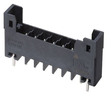Omron, 3.5mm Pitch, 7 Way, Pluggable Terminal Block, Header, Through Hole, XW4M-07D1-V1DS [XW4M-07D1-V1DS]; 244-8499
