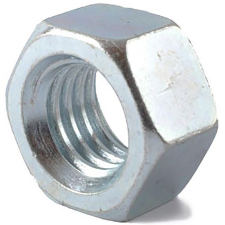 RS PRO Steel Hex Nut, 9/16-18in [0]; 245-0682