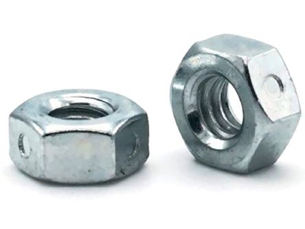RS PRO Steel Lock Nut, 5/16-18in [0]; 245-0855