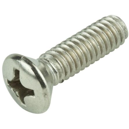 RS PRO Phillips Oval Machine Screwsx1 1/4in [0]; 245-1795
