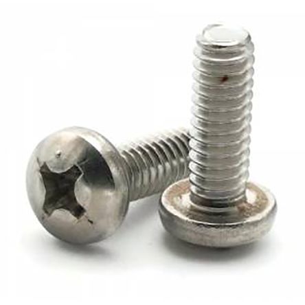 RS PRO Phillips Pan Machine Screwsx1/4in [0]; 245-1849