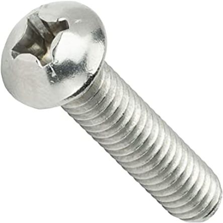 RS PRO Phillips Round Machine Screwsx1/4in [0]; 245-1900