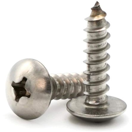 RS PRO Zinc Plated Steel Truss Head Self Tapping Screw, N°#14 x 1 1/2in Long [0]; 245-2503