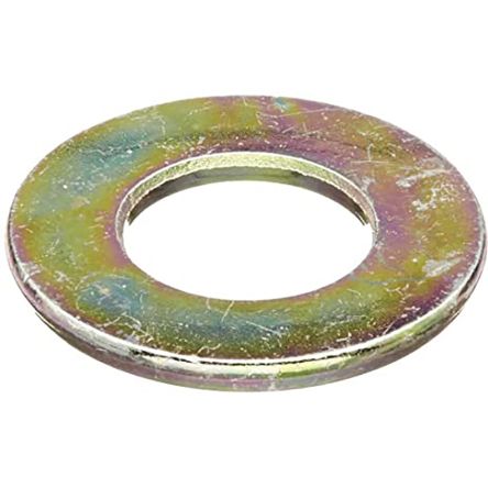 RS PRO Zinc Plated Steel Plain Washers, 3/8in [0]; 245-2837