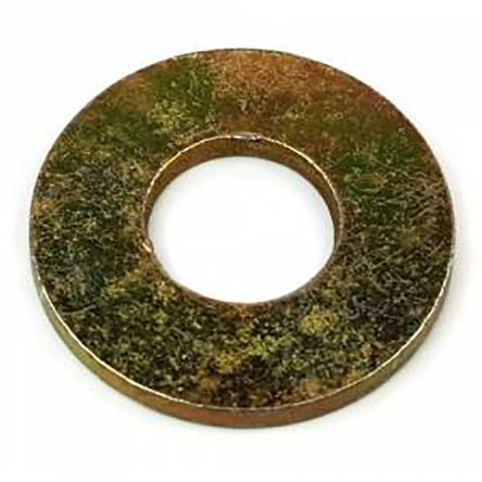 RS PRO Zinc Plated Steel Plain Washers, 5/16in [0]; 245-2870