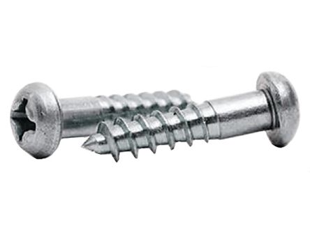 RS PRO Phillips Round Steel Wood Screw, Zinc Plated, #10 Thread, 1 1/2in Length [0]; 245-3201