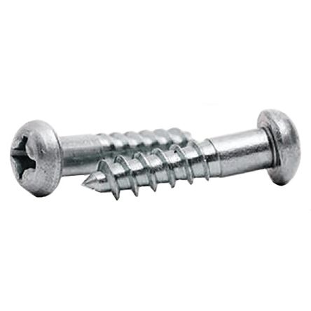 RS PRO Phillips Round Steel Wood Screw, Zinc Plated, #6 Thread, 1in Length [0]; 245-3823
