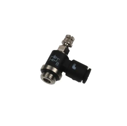 Legris 7669 Series Tube Flow Regulator, 4mm Tube Inlet Port x G 1/8 Male Outlet Port [7669 04 10]; 245-5271