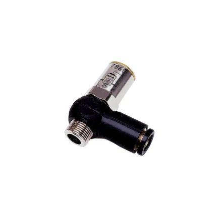 Legris 7860 Series Threaded Flow Regulator, G 1/4 Male Inlet Port x 10mm Tube Outlet Port [7860 10 13]; 245-5283