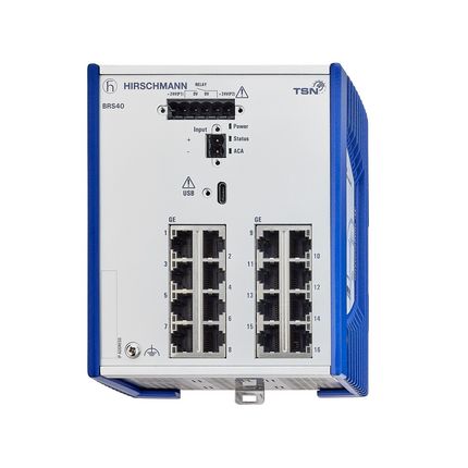 Hirschmann Managed Switch 16 Port Ethernet Switch [BRS40-00169999-TTDY99HHSESXX.X.XX]; 245-6894