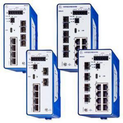 Hirschmann Managed Switch 12 Port Ethernet Switch [BRS42-0012OOOO-SPCY99HHSESXX.X.XX]; 245-6902