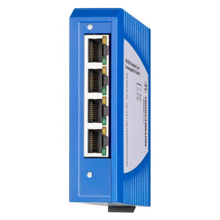 Hirschmann Unmanaged 5 Port Ethernet Switch [SPIDER-SL-20-04T1M29999SY9HHHH]; 245-6943