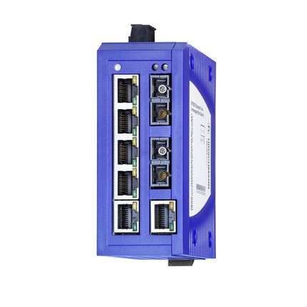 Hirschmann Unmanaged 8 Port Ethernet Switch [SPIDER-SL-20-06T1M2M299SY9HHHH]; 245-6947