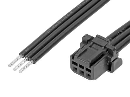 Molex 3 Way Female Micro-One Unterminated Wire to Board Cable [219653-1032]; 245-7472