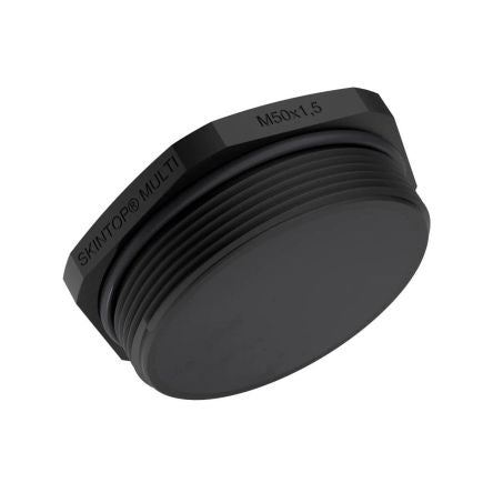Lapp SKINTOP Series Black Polycarbonate Cable Gland, M50 Thread, 2mm min., 6mm max., IP66, IP67, IP68 [52220111]; 245-7661
