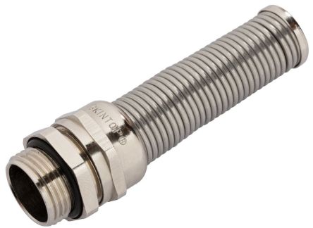 Lapp SKINTOP Series Silver Nickel Plated Brass Cable Gland, M25 Thread, 9mm min., 17mm max., IP68, IP69 [53806762]; 245-7668