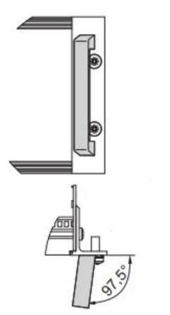 nVent SCHROFF Front Handle, 249 x 40 x 12.2mm [10501-022]; 245-7781
