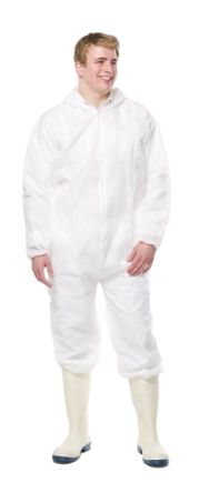 RS PRO White Coverall, L [C0094]; 245-8886