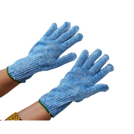 RS PRO Blue HPPE, Nylon, Polyester Cut Resistant Cut Resistant Gloves, Size 11, XXL [G717-11]; 245-9037