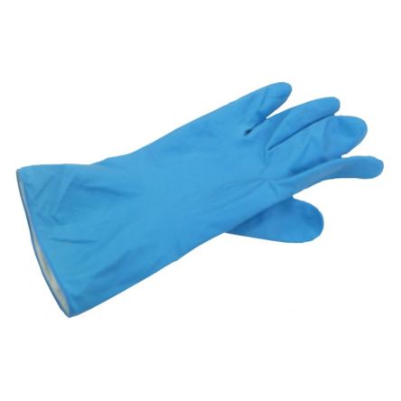 RS PRO Blue Latex General Purpose Gloves, Size 7, Small [G851-S]; 246-0891