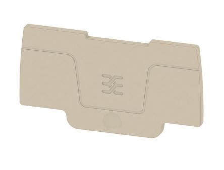 Weidmuller, ASEP 2C 2.5 End Plate for use with  for use with Terminal Blocks [2751080000]; 246-1482