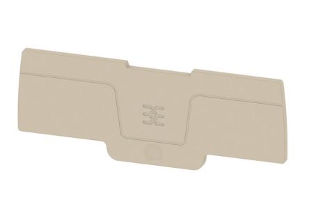 Weidmuller, ASEP 4C 2.5 End Plate for use with  for use with Terminal Blocks [2751100000]; 246-1484