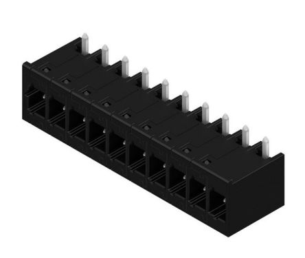 Weidmuller, 5mm Pitch, 10 Way, Pluggable Terminal Block, Header, Plug-In, 8000072513 [8000072513]; 246-1490