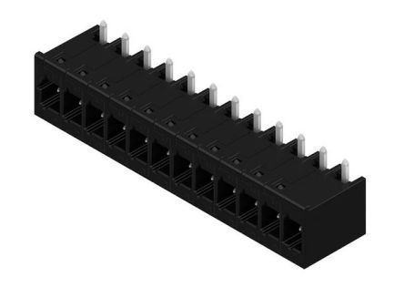 Weidmuller, 5mm Pitch, 12 Way, Pluggable Terminal Block, Header, Plug-In, 8000072515 [8000072515]; 246-1492