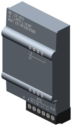 Siemens SIPLUS S7-1200 Series PLC I/O Module for Use with SIPLUS S7-1200, AI Input [6AG1231-5PA30-5XB0]; 246-1736