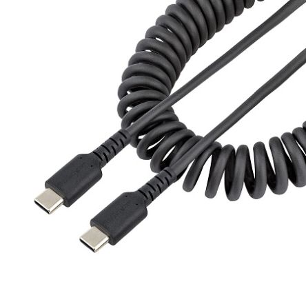 StarTech.com USB 2.0, Male USB C to Male USB C, 480Mbps, 1m [R2CCC-1M-USB-CABLE]; 246-3382